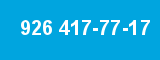 926 417-77-17 926 417-77-17